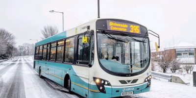 Karl Wilton took this photo of an Arriva North West Wrightbus Pulsar II-bodied VDL. In his own words: “Challenging days like today is exactly why I joined the bus industry. That reason? To keep local bus services running (as good as possible), ensuring people get to their destination, close liaison with depot duty supervisors, and our social media department keeping social feeds updated for both passengers and staff. ‘The Beast from the East’ certainly didn’t stop the ‘beasts’ here in the North West!”
