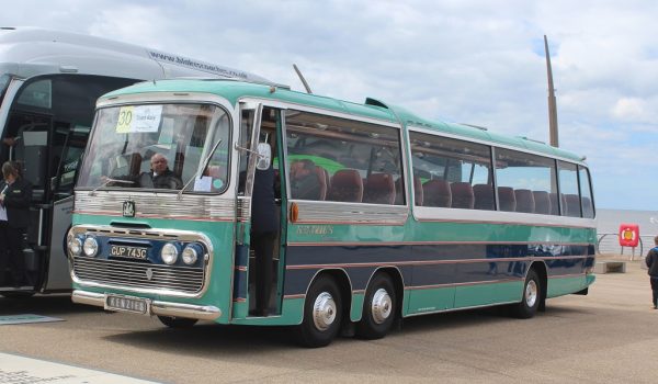 Kenzies entered this immaculate Plaxton Panorama-bodied Bedford VAL, dating from 1965. SARAH CARTER