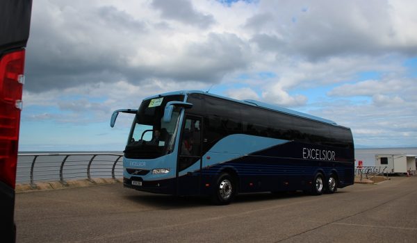 Go South Coast made a welcome return to the rally, having debuted in 2017.
This year one of Excelsior’s new Volvo 9700s looked the part on Blackpool seafront. GARETH EVANS