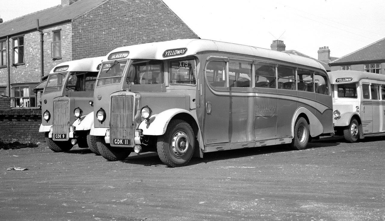 GDK 11, the 1947 Leyland PS1 that Dave Haddock first travelled to Torquay in in 1948. Dr MA Taylor BCVM Archives