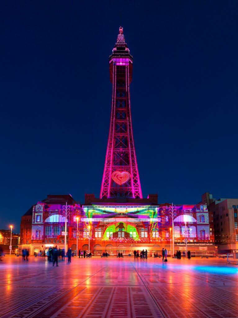 Blackpool Tower is the 120th tallest free standing tower worldwide