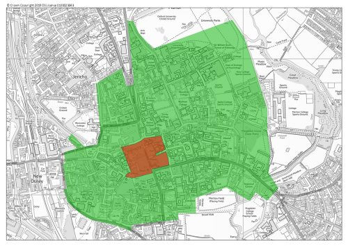 ABOVE: The green zone will have the biggest impact on visiting coaches, while the red zone will require local buses using Queen Street to be zero emissions 