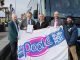 L to R: Graham Richardson, Bournemouth & Poole Tourism Liaison Manager, John Burch, CPT SW Regional Manager, Cllr John Challinor, Tourism Portfolio Holder, Borough of Poole, Adam Keen, General Manager for Morebus, Excelsior, Damory and National Express and Dave Reece, Poole BID Welcome Ambassador