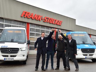 The Mercedes-Benz Sprinter City 75 has made its debut with German operator Frank & Stöckle. DAIMLER