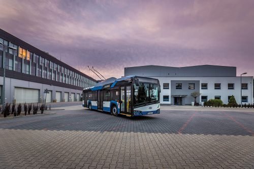 Five of the Solaris Trollino trolleybuses will be delivered to Saint-Etienne by the end of 2019. SOLARIS