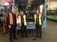 Perry Preston, Director of Midland Transport Training, Tony Oldham, Operations Director for CT4N and Chris Wouldhave, HR Manager for Nottingham Community Transport