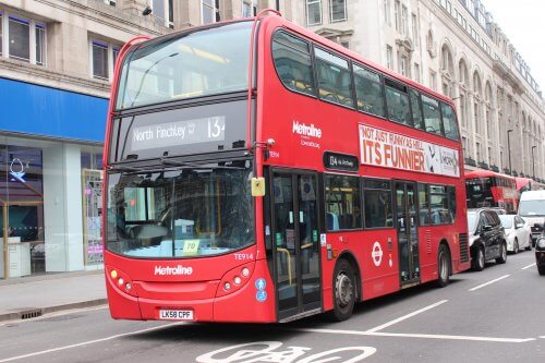 London benefits the most from the funding, receiving £3m to retrofit 500 buses. MIKE SHEATHER