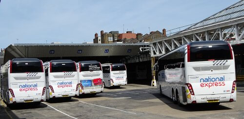 Victoria Coach Station’s current location allows for a smooth flow of vehicles due to the large parking area available. RICHARD SHARMAN