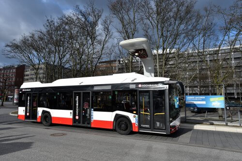 The Hamburg Solaris Urbino 12 electrics will have a guaranteed range of 150km. SOLARIS