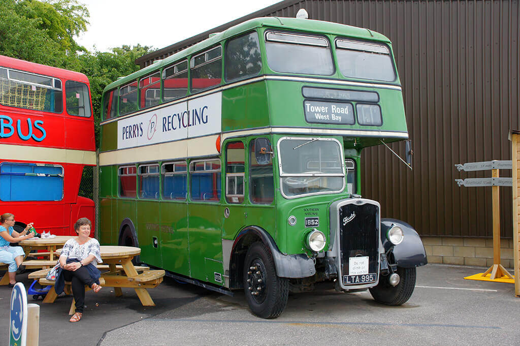 1 Southern National Bristol bus LTA 995 on display at Haynes Motor Museum. Chris Sampson copy