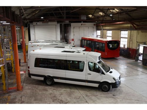Two main 15m paint booths were supplied by STL last year and Junair when the business first moved to Barton Park. ANDY IZATT