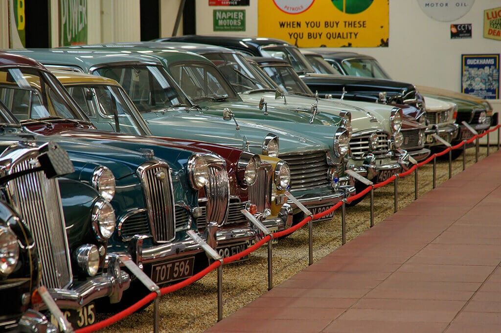 2 A row of Morris cars on display at Haynes Motor Museum would bring back memories. Chris Sampson copy