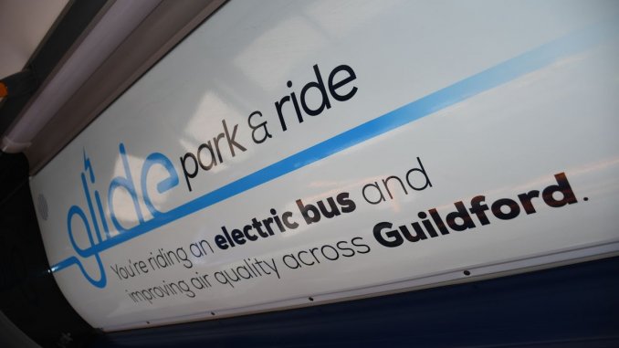 electric bus Park & Ride