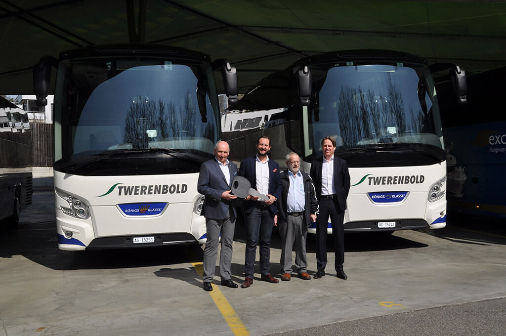 Cooperation between Twerenbold Reisen and VDL Bus &amp; Coach dates back to 1992. VDL
