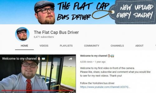 vlogging bus driver