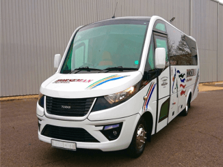 The Noone Turas is built to full VIP specification. MIDLANDS BUS & COACH SALES