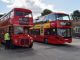 Metroline’s well-known AEC Routemaster and one of the operator’s new fleet of BYD-ADL Enviro400 EV double-deckers were both used on route 84, the full length of which runs between St Albans and New Barnet via Potters Bar
