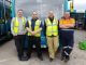 Left to right: James Bagnal (Mobile Valley), James Caley (Ticketer), Chris Smith (Ticketer) and Gareth Dowd (Mobile Valley)