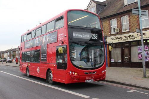Route 285 is currently operated by London United. MIKE SHEATHER