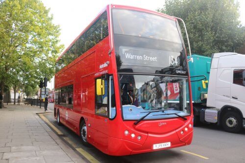 One of the new vehicles at the Potters Bar depot