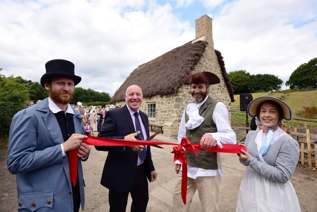 Celebrating the opening of Joe the Quilter’s Cottage at Beamish Museum