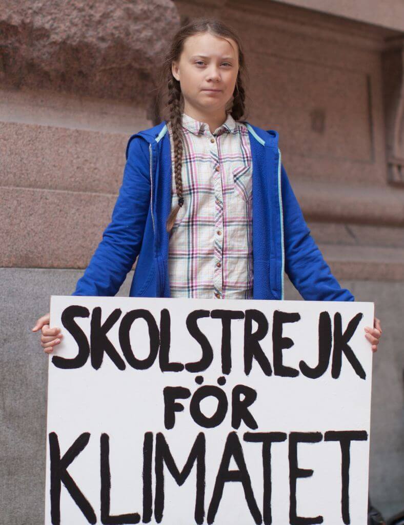 Greta Thunberg. Anders Hellberg via Wikimedia Commons