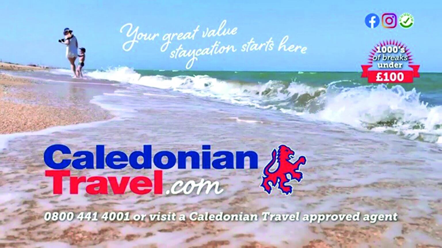 caledonian travel advert