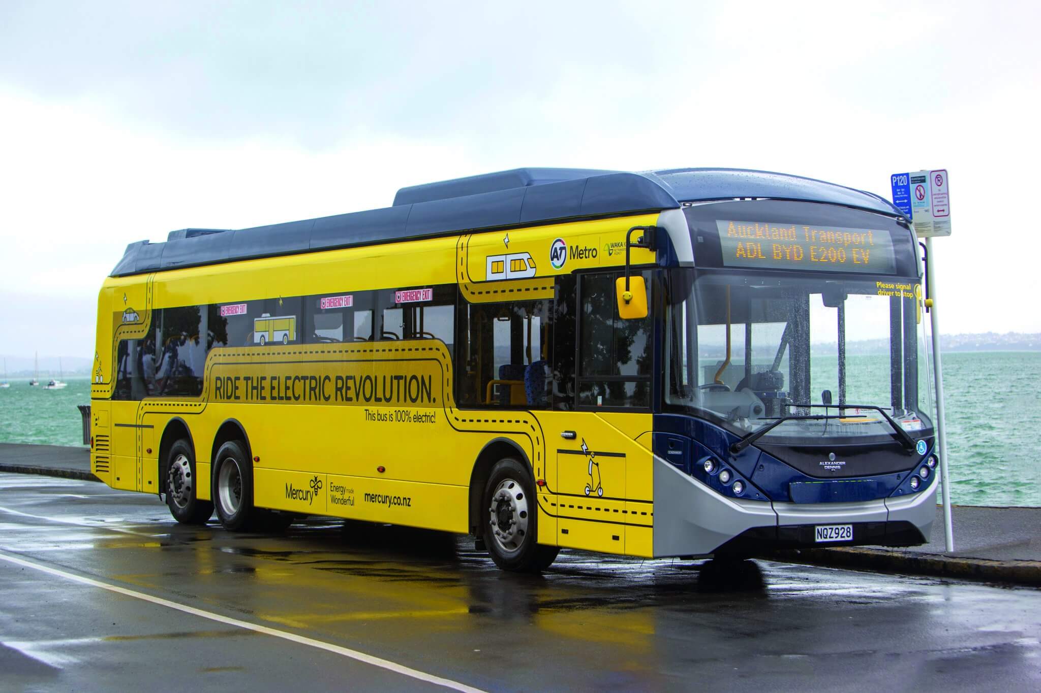 ADL Delivers First Extra-large Electric Bus In New Zealand - CBW