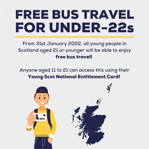 free bus travel scotland young scot