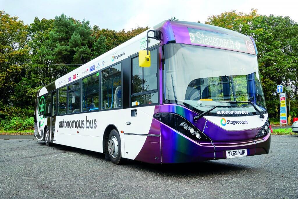 Pearlescent Livery Marks Step Forward For Uk S First Full Sized Autonomous Bus Service Ez Pass