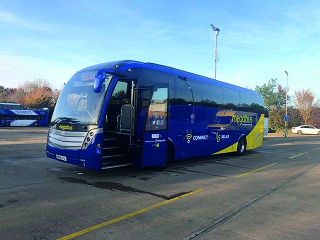 Yellow Coaches and megabus launch branded coaches CBW