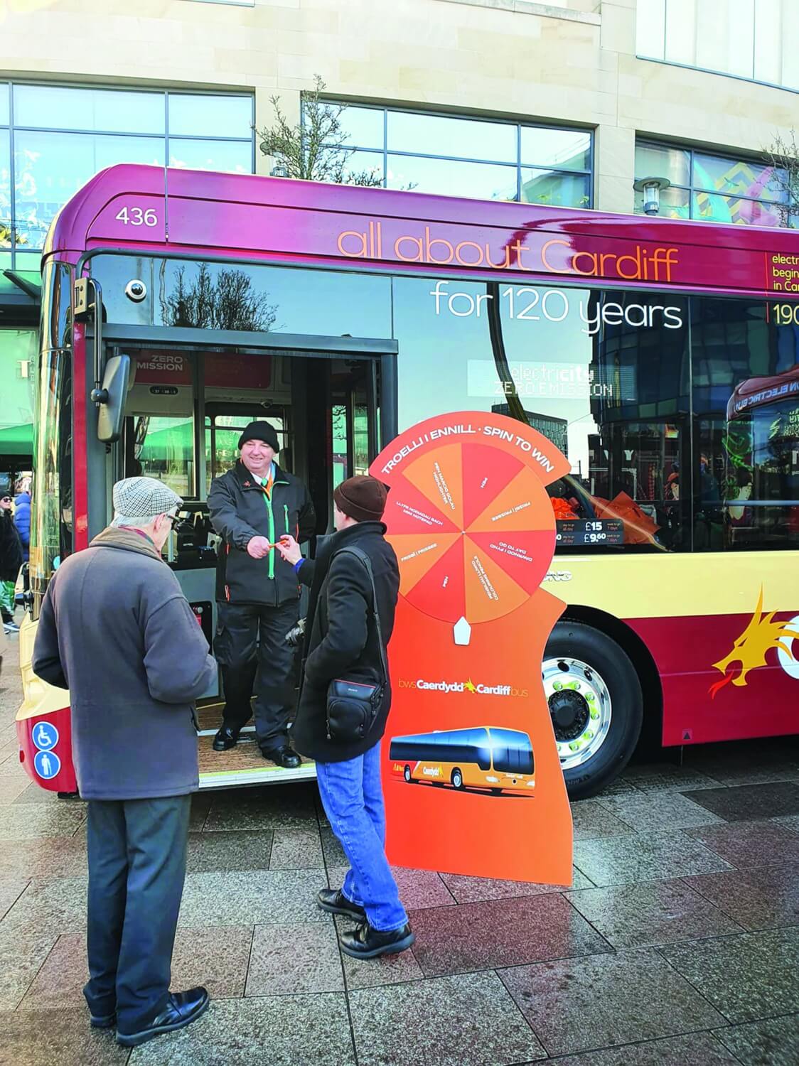 Cardiff Bus Electric BUs 2