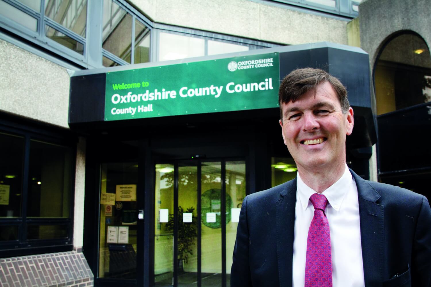 Cllr Duncan Enright, Oxfordshire County council’s Cabinet Member