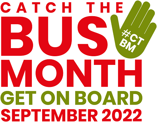 Bus Users UK Catch the Bus Month logo