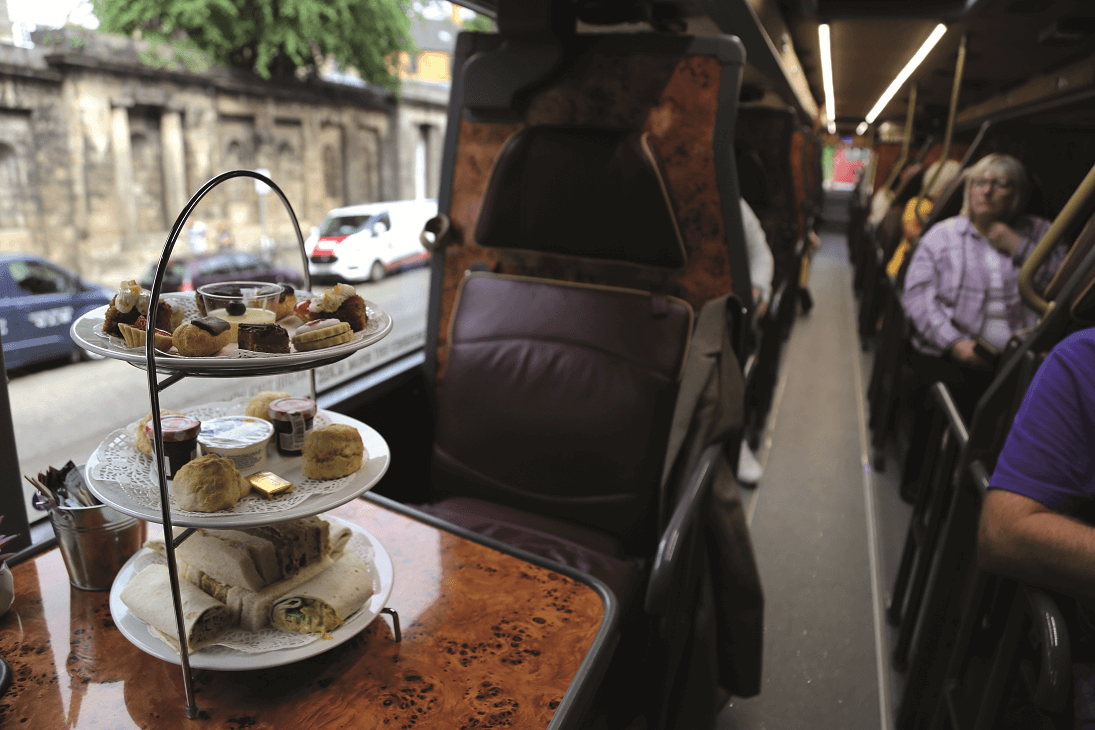 1. In issue 1541, we tried out the new Superbus afternoon tea tour in Edinburgh. JONATHAN WELCH