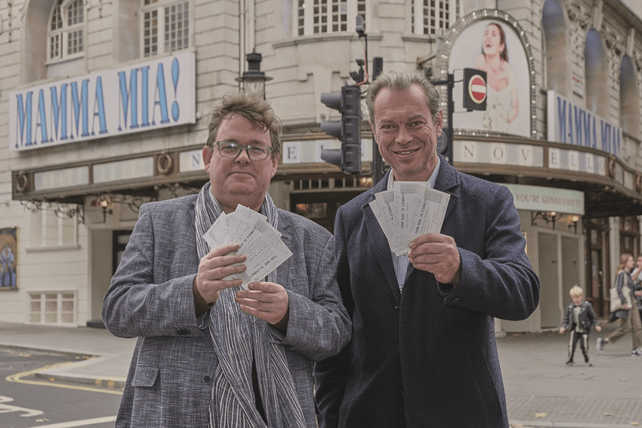 Ticketpipe Sean Sweeney and John Wales