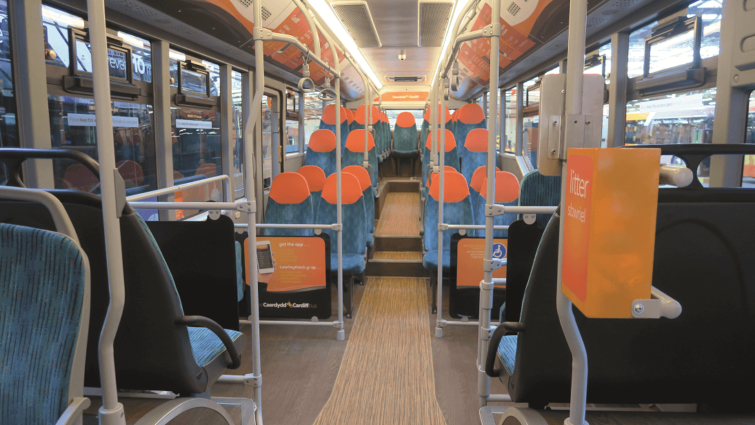 4. Cardiff Bus interior 2