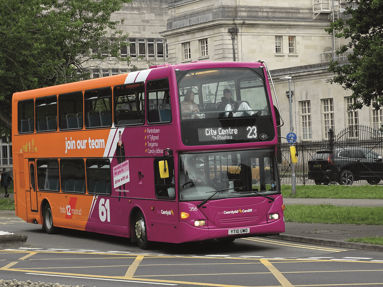 8. Cardiff Bus Scania
