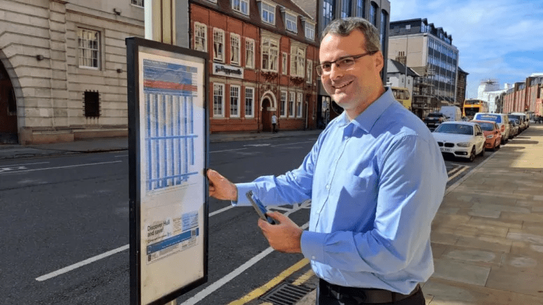 Hull City Council – Timetable displays