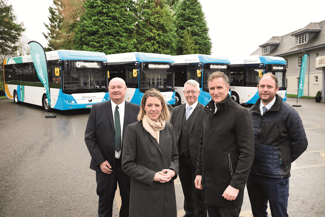 Inverness electric bus launch