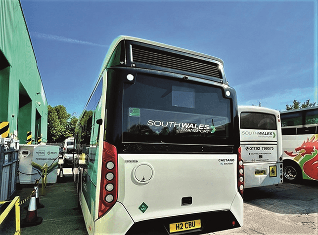 South Wales Transport Caetano hydrogen bus