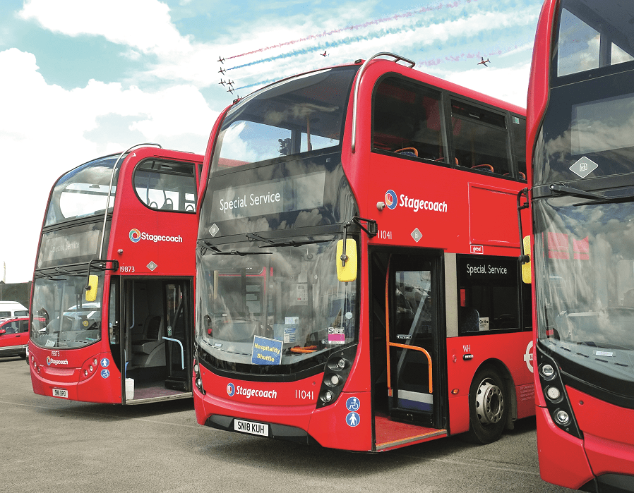11. Silverstone London buses