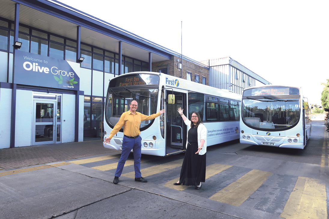 First South Yorkshire Ukraine buses
