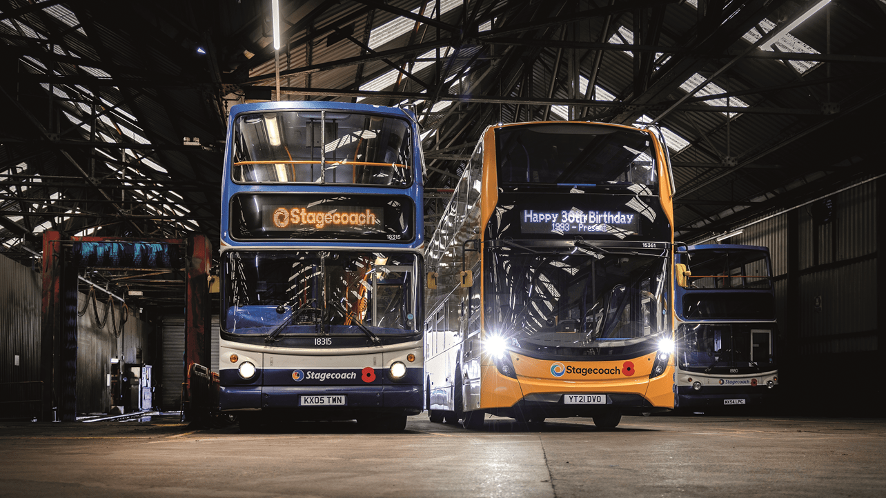 Double Decker Tour Buses - Encompass Media Group