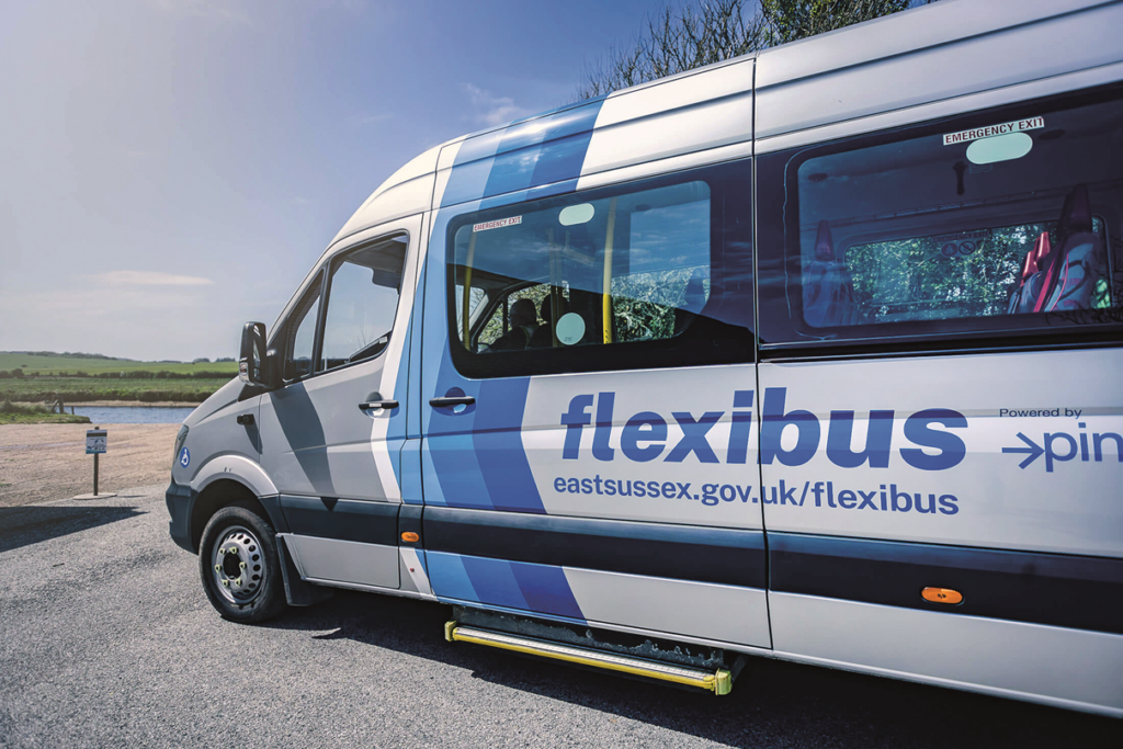 Flexibus celebrates 10,000 passenger milestone - CBW