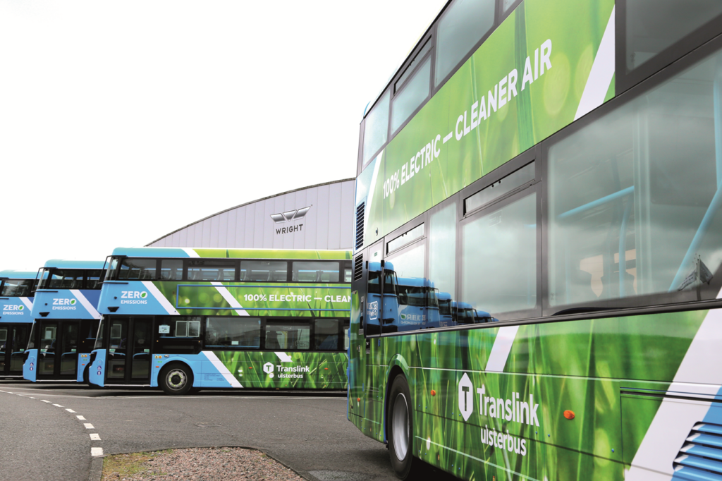 Northern Ireland's Translink Leads the Way with Wrightbus Electric Bus Delivery