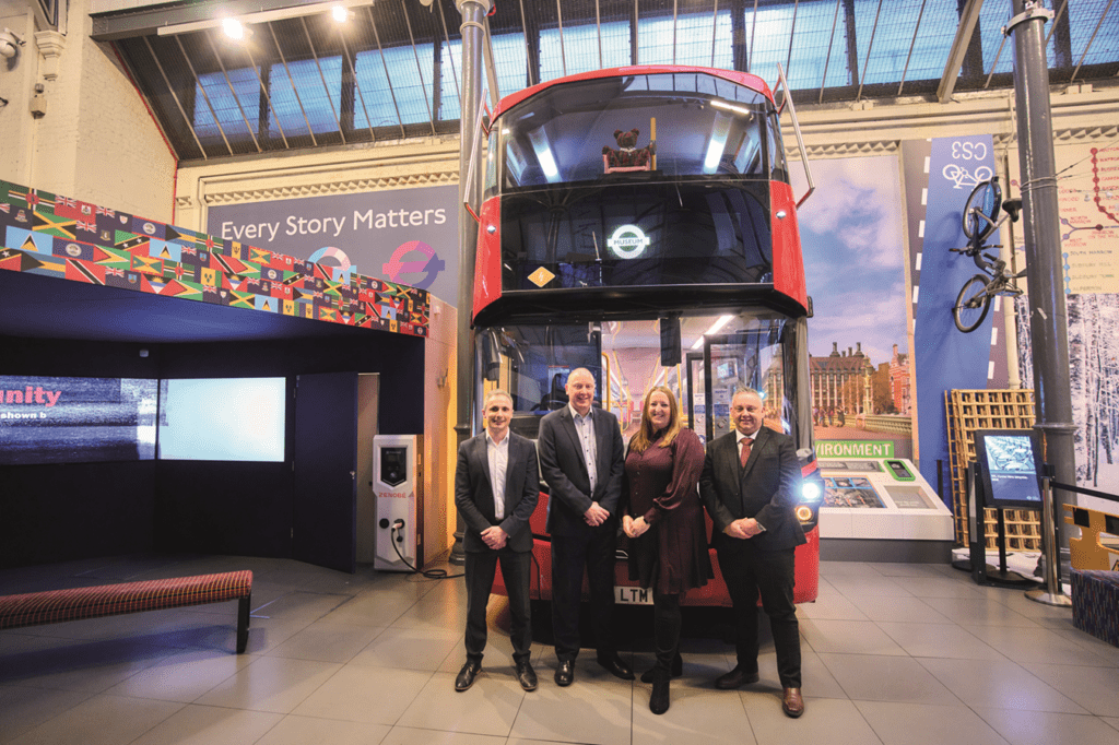 Image 1 Tuklb Wrightbus Electroliner At London Transport Museum - L-r 