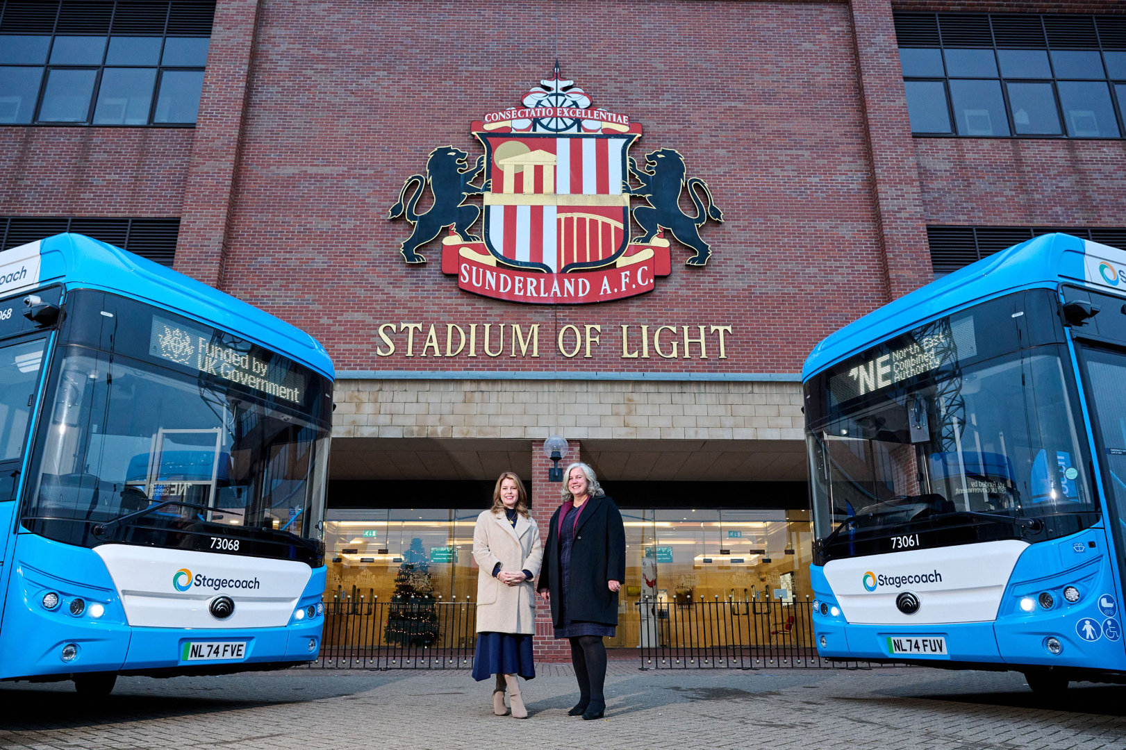 Stagecoach goes electric in Sunderland CBW