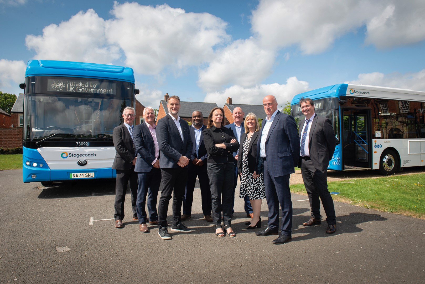 STAGECOACH North East Electric Bus Launch 07-05-25