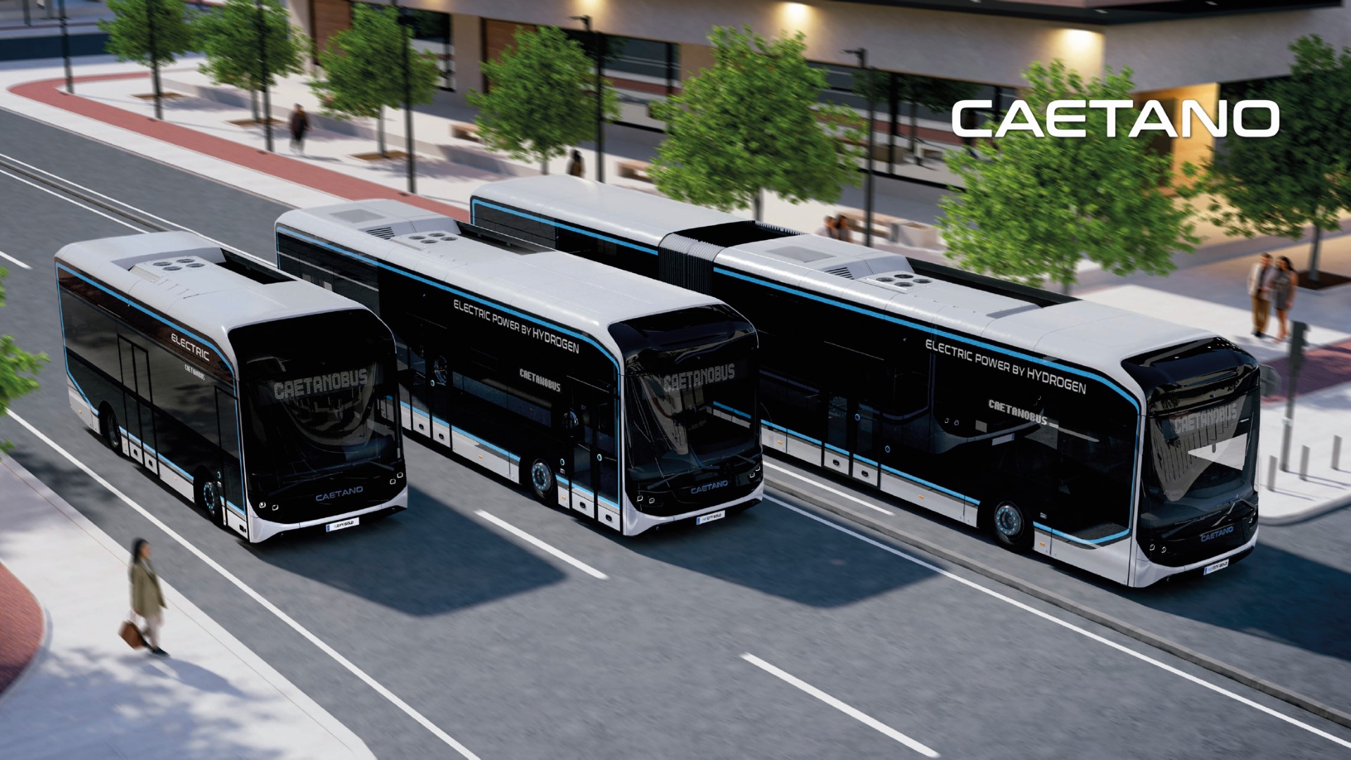 Caetano Unveils New Generation of Zero-Emission Buses in Portugal